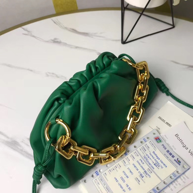 Bottega Veneta THE MINI CHAIN POUCH 620229 green