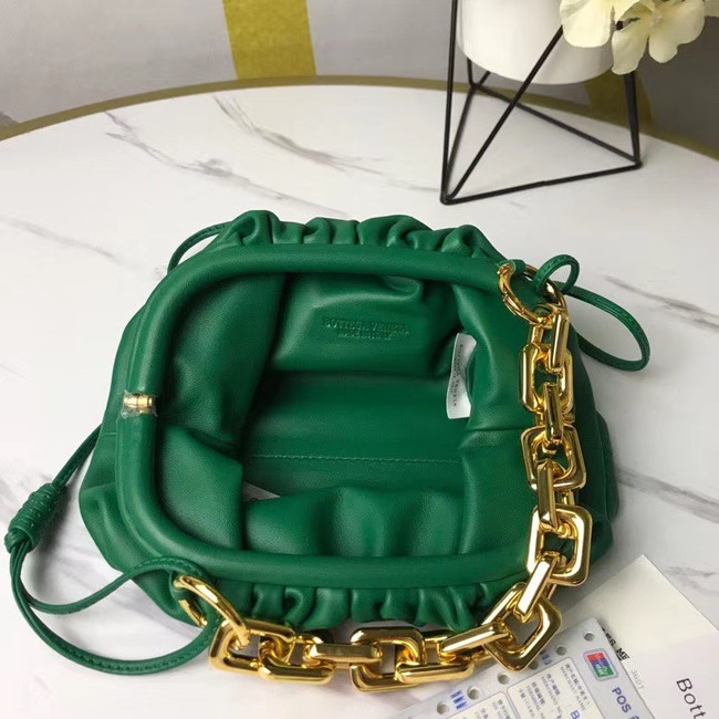 Bottega Veneta THE MINI CHAIN POUCH 620229 green