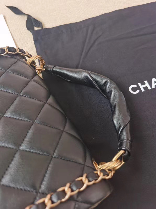 Chanel Original Lather Flap Bag AS2044 black