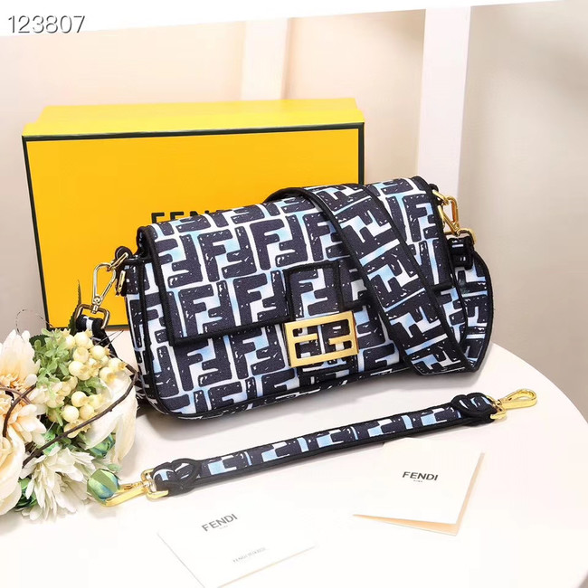 FENDI fabric bag 8BR600 black