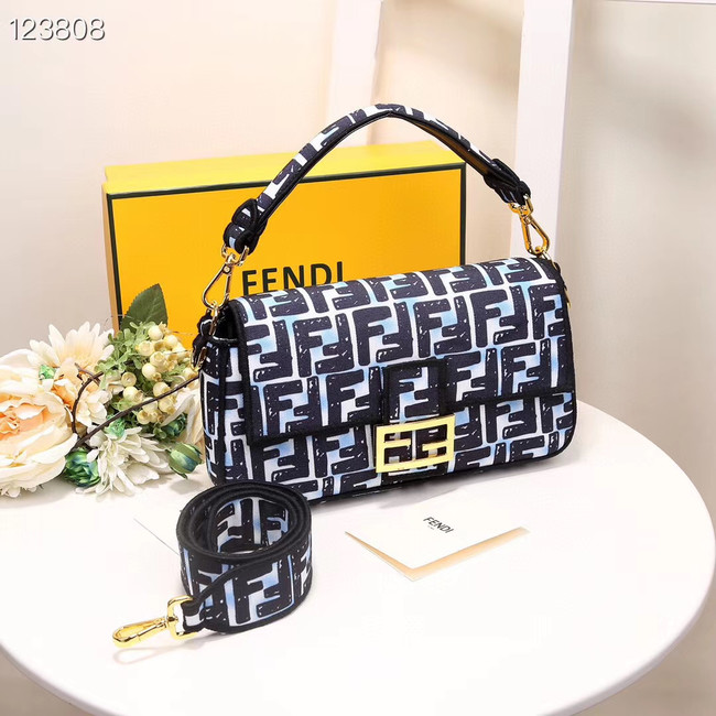 FENDI fabric bag 8BR600 black