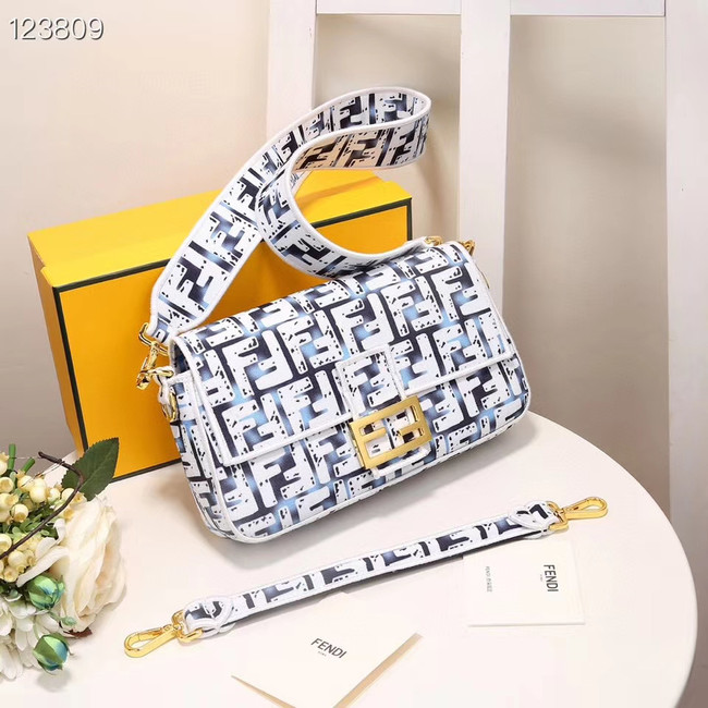 FENDI fabric bag 8BR600 white