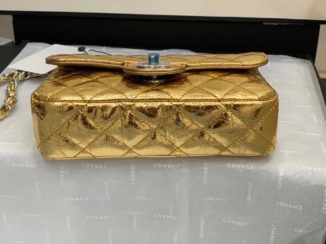 Chanel Flap Original Lambskin Leather Shoulder Bag AS1665 gold