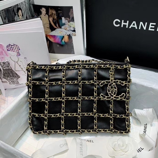 Chanel Original Lambskin Small shopping bag AS1382 black