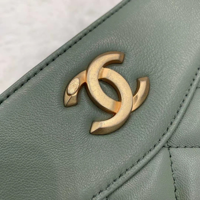 Chanel Original Lather Bag AS2784 green