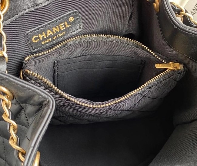 Chanel Original Lather Shopping bag AS1844 black