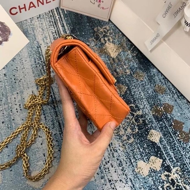 Chanel Small 2.55 Flap Bag AS1961 orange