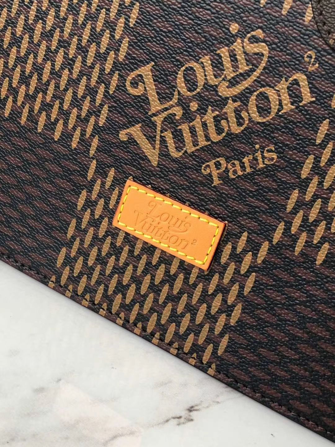 Louis Vuitton Monogram Canvas Onthego Original Leather 45340 40355