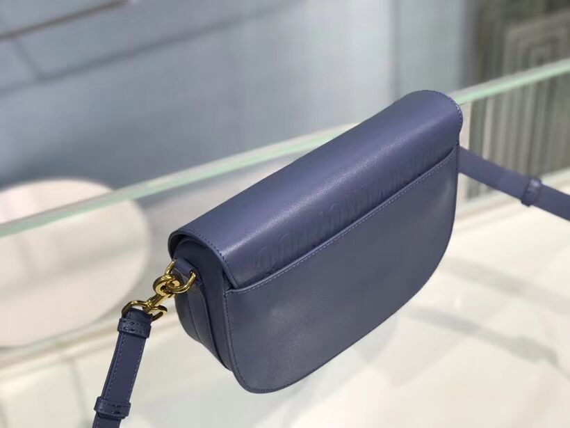 MEDIUM DIOR BOBBY BAG Box Calfskin M9319 Royal Blue