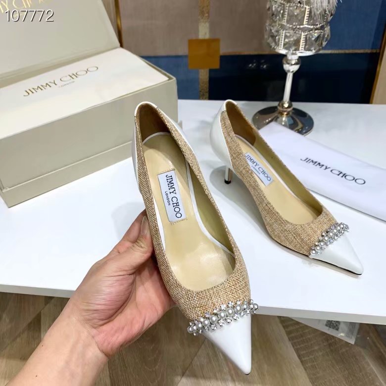 Jimmy Choo Shoes JC428SXC-1 height 6.5CM