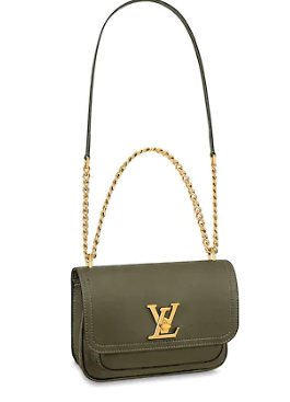 Louis Vuitton Original Lockme chain small handbag M57067 Khaki green