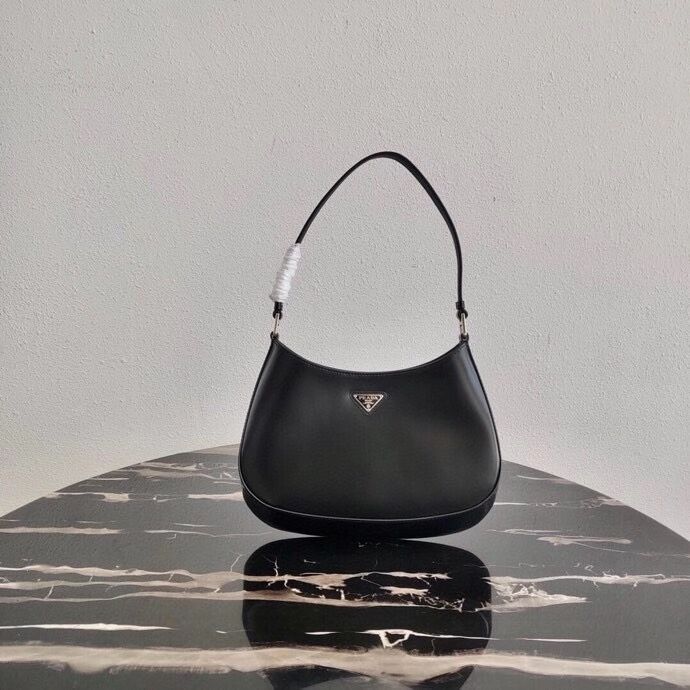 Prada Saffiano leather shoulder bag 2BC499 black