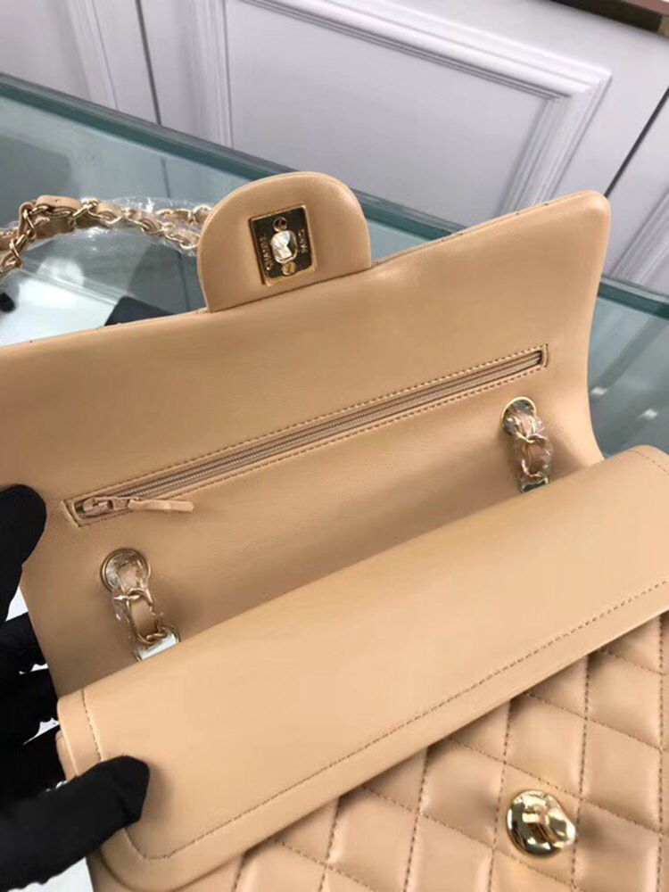 Chanel 2.55 Series Flap Bags Original  A1112 Apricot