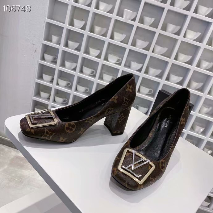 Louis Vuitton Shoes LV1026DS-2 height 5CM