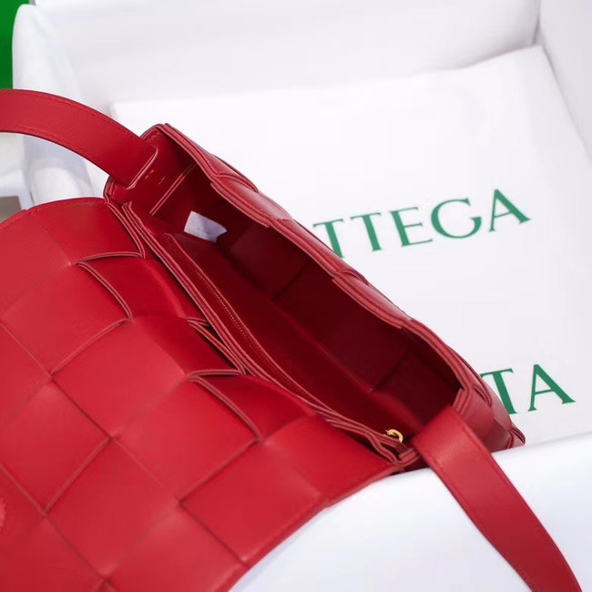 Bottega Veneta BORSA CASSETTE 578004 BRIGHT RED