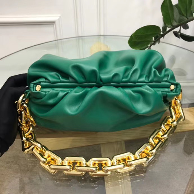 Bottega Veneta THE CHAIN POUCH 620230 blackish green