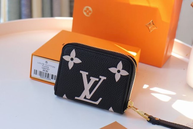 Louis Vuitton Original LV CRAFTY ZIPPY M69797 black