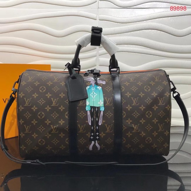 Louis vuitton KEEPALL BANDOULIERE 50 travel bag M89898