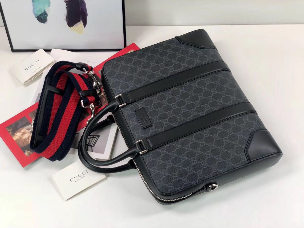 Gucci GG Original Leather tote bag 474135 black