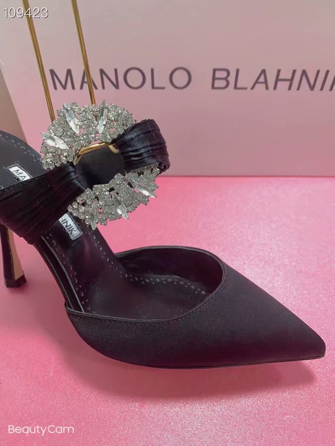 Manolo Blahnik Shoes MB160QG-4 Heel height 8CM