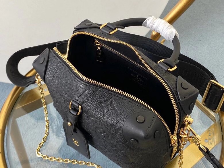 Louis Vuitton Original PETITE MALLE SOUPLE M45394 Black