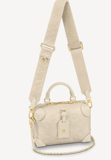 Louis Vuitton Original PETITE MALLE SOUPLE M45394 Cream