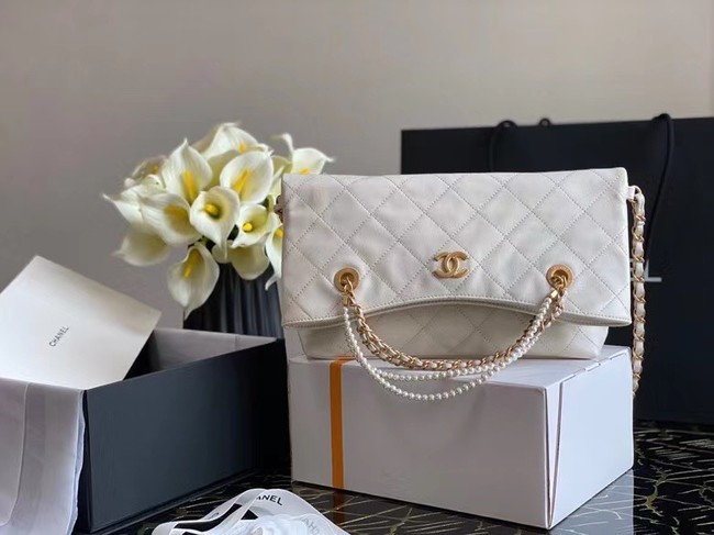 Chanel Original shopping bag AS2213 white