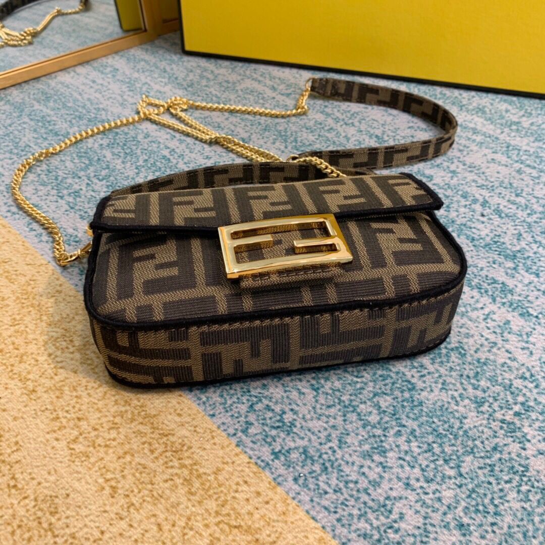 FENDI fabric bag 8BR600 brown