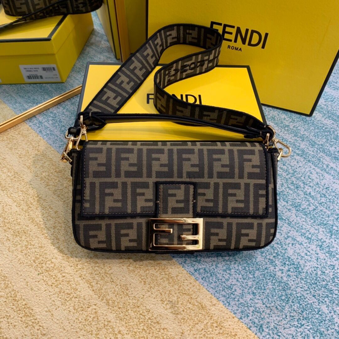 FENDI fabric bag 8BR601 brown