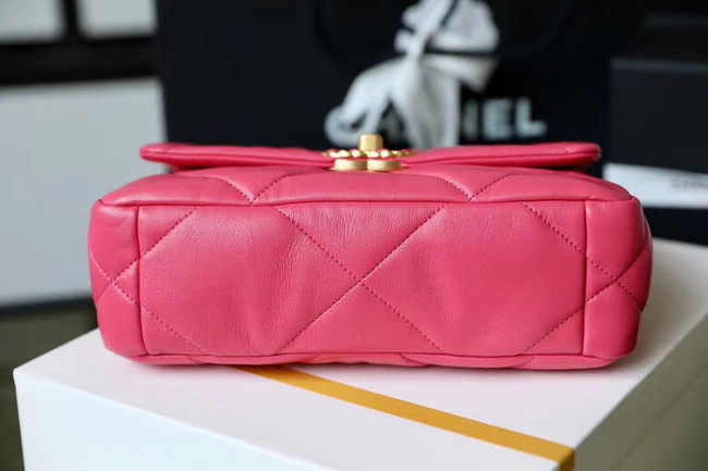 Chanel 19 flap bag AS1161 Coral