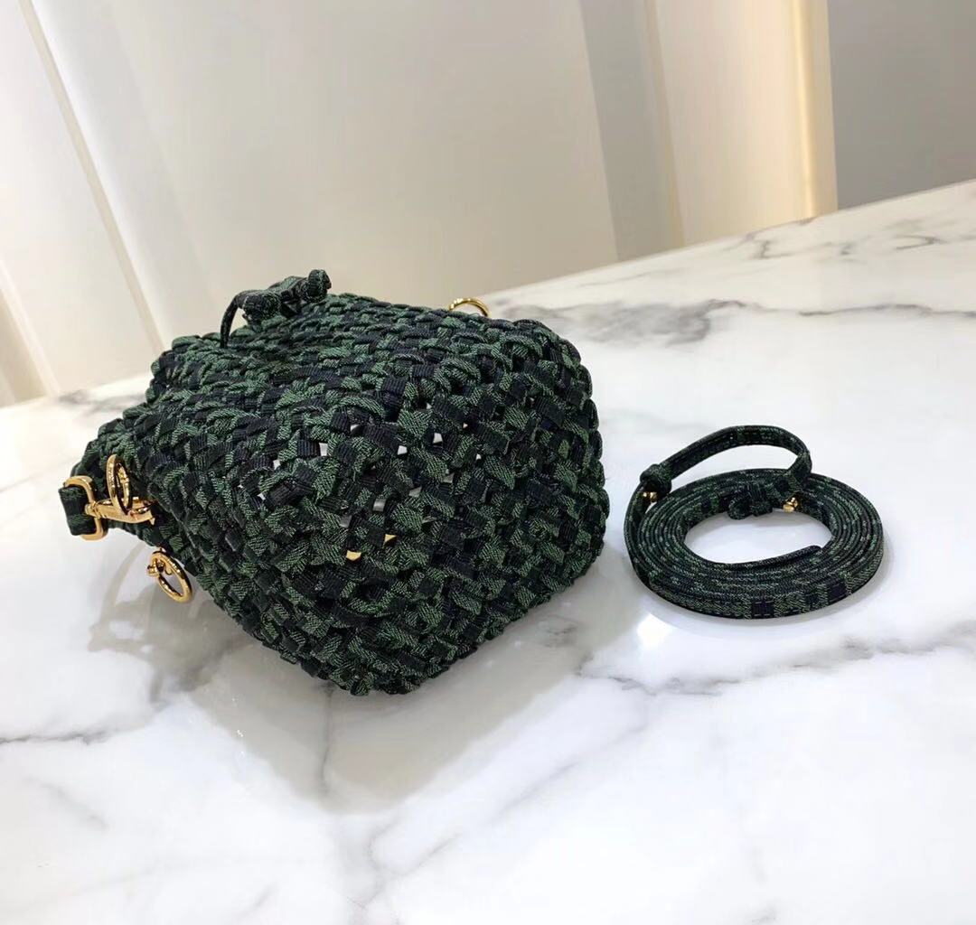 FENDI fabric bag 8BR881 green