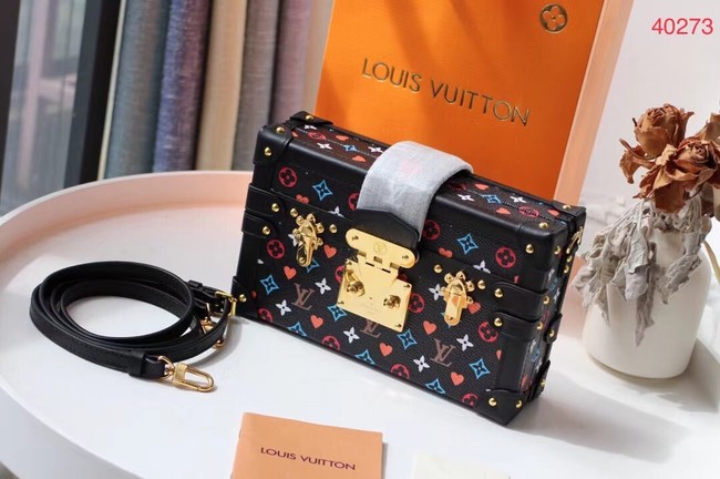 Louis Vuitton SINCE 1854 PETITE MALLE M40273 Black