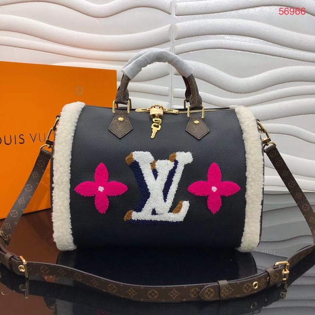 Louis vuitton SPEEDY BANDOULIERE 30 M56966 BLACK