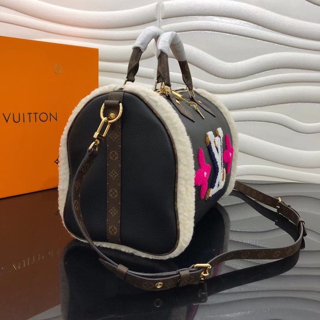 Louis vuitton SPEEDY BANDOULIERE 30 M56966 BLACK