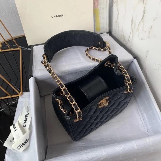 Chanel bucket bag AS2230 black