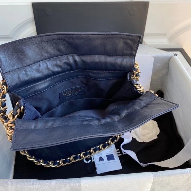 Chanel shopping bag AS2169 Navy Blue