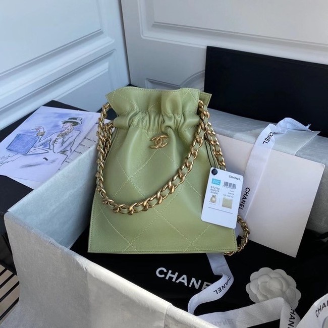 Chanel shopping bag AS2169 green