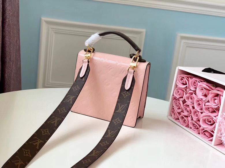 Louis vuitton SPRING STREET M90376 Bitume Metallise Metallic Pink