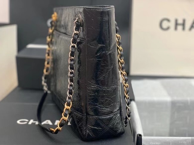 Chanel shopping bag AS1875 black