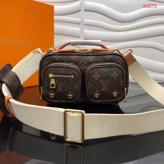 Louis Vuitton Original Monogram Canvas M45672 White&Brown