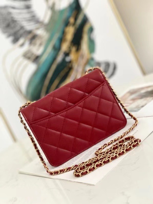 Chanel flap bag AS2259 Burgundy