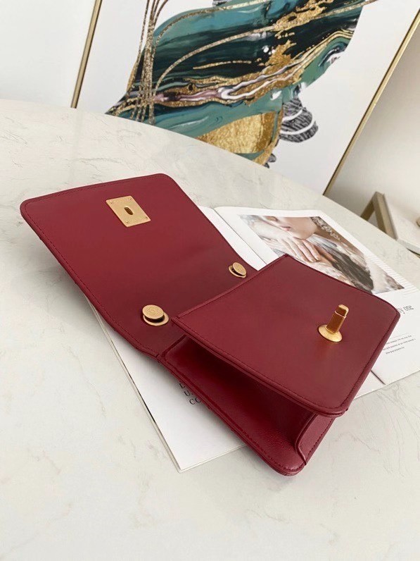 Chanel flap bag AS2259 Burgundy