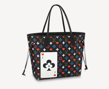 Louis Vuitton GAME ON NEVERFULL MM M57483 black