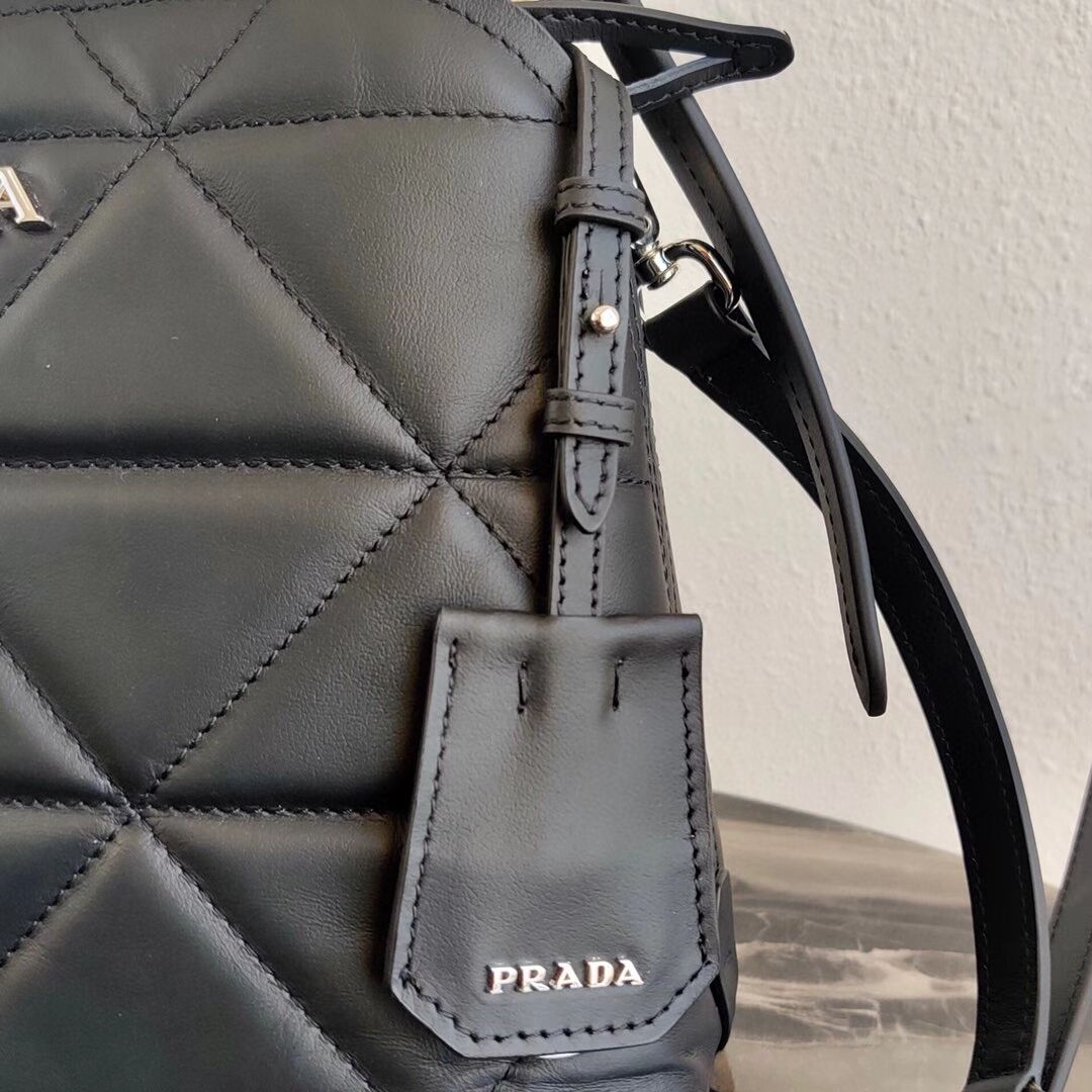 Prada Spectrum small leather bag 1BA311 black