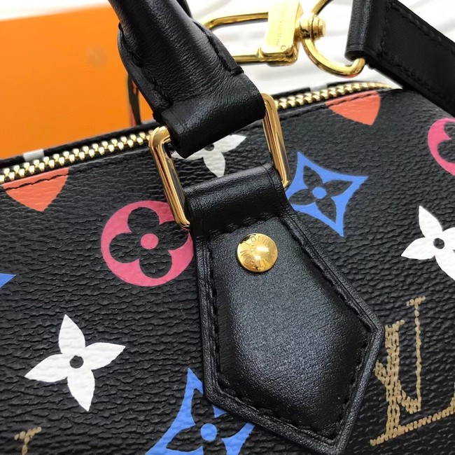 Louis Vuitton GAME ON SPEEDY BANDOULIERE 25 M57466 black