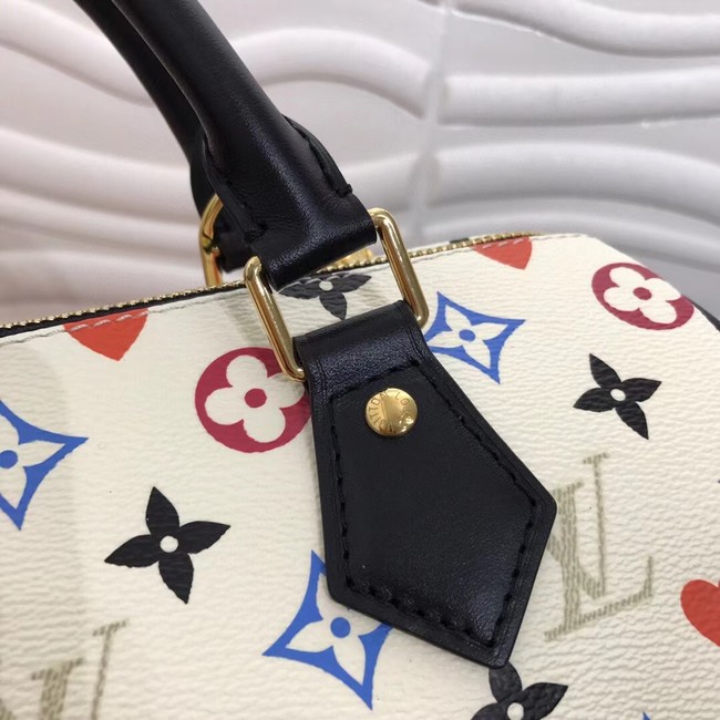 Louis Vuitton GAME ON SPEEDY BANDOULIERE 25 M57466 white