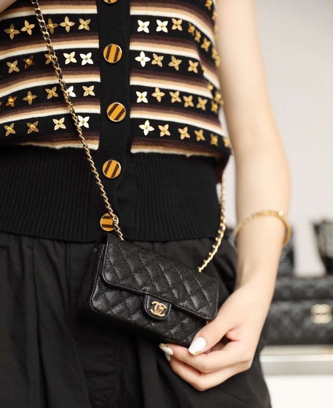 Chanel  Mini five piece set  AS1949 black