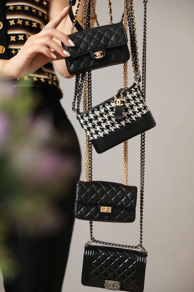 Chanel  Mini five piece set  AS1949 black