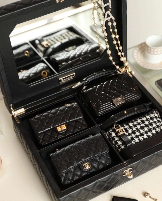 Chanel  Mini five piece set  AS1949 black