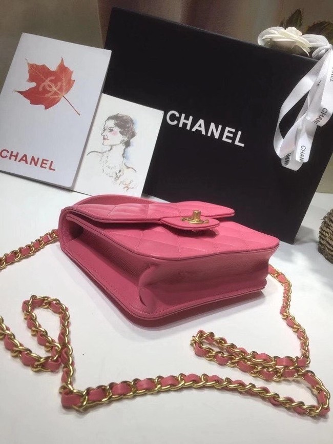 Chanel small tote bag 8817 pink